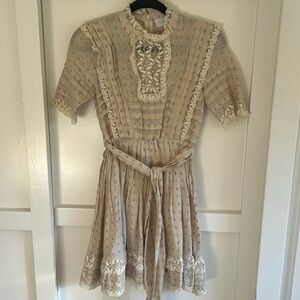 Zimmerman 100% Linen Mini Dress